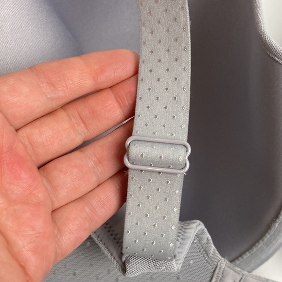 Wacoal NWT Back Appeal T-Shirt Silver Underwire Bra Plus Size Coquette 42DDD 42F - Picture 12 of 13